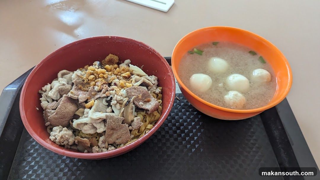 Noodles with Pork and Soup