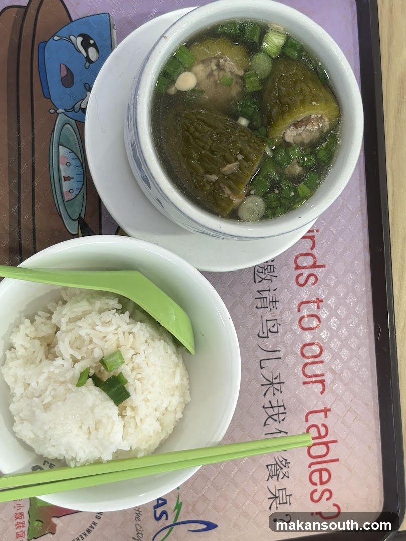 Bitter Melon Soup with Rice