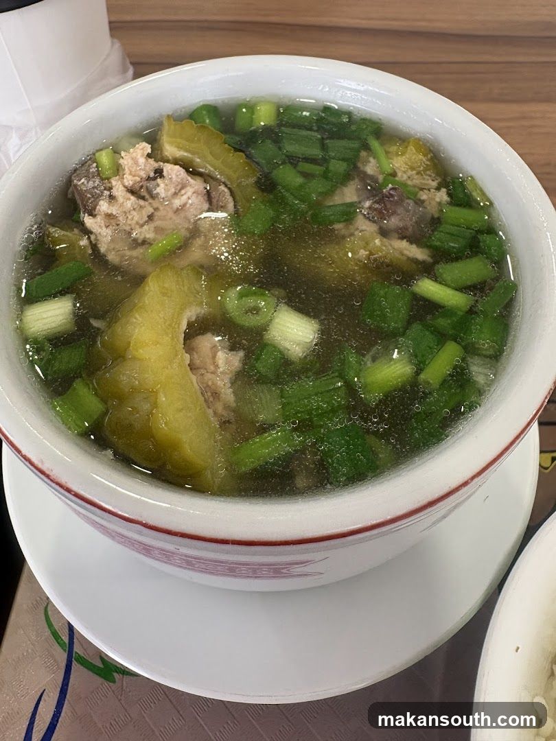 Bitter Melon Soup with Meatballs