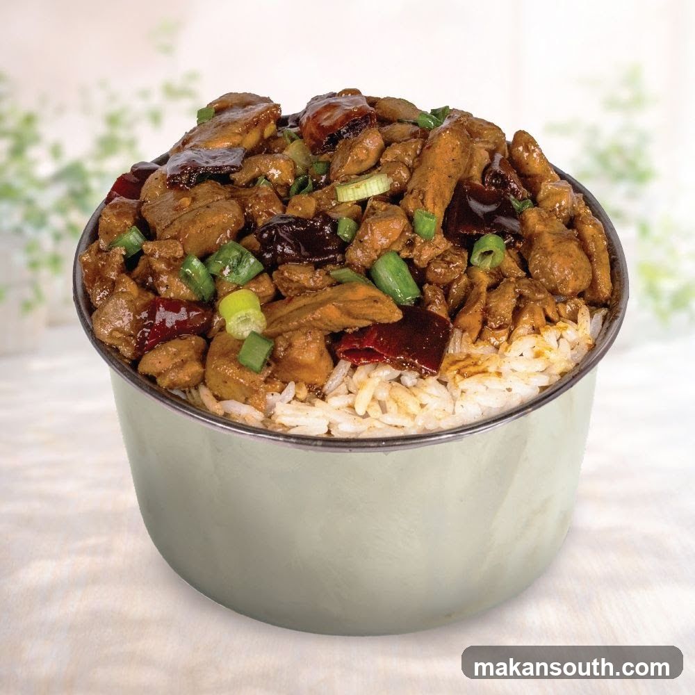 Spicy Chicken and Rice Bowl