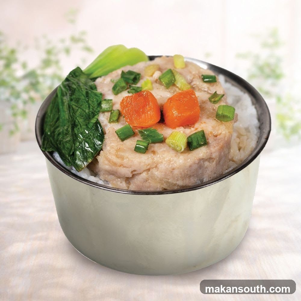 Steamed Pork Patty with Rice