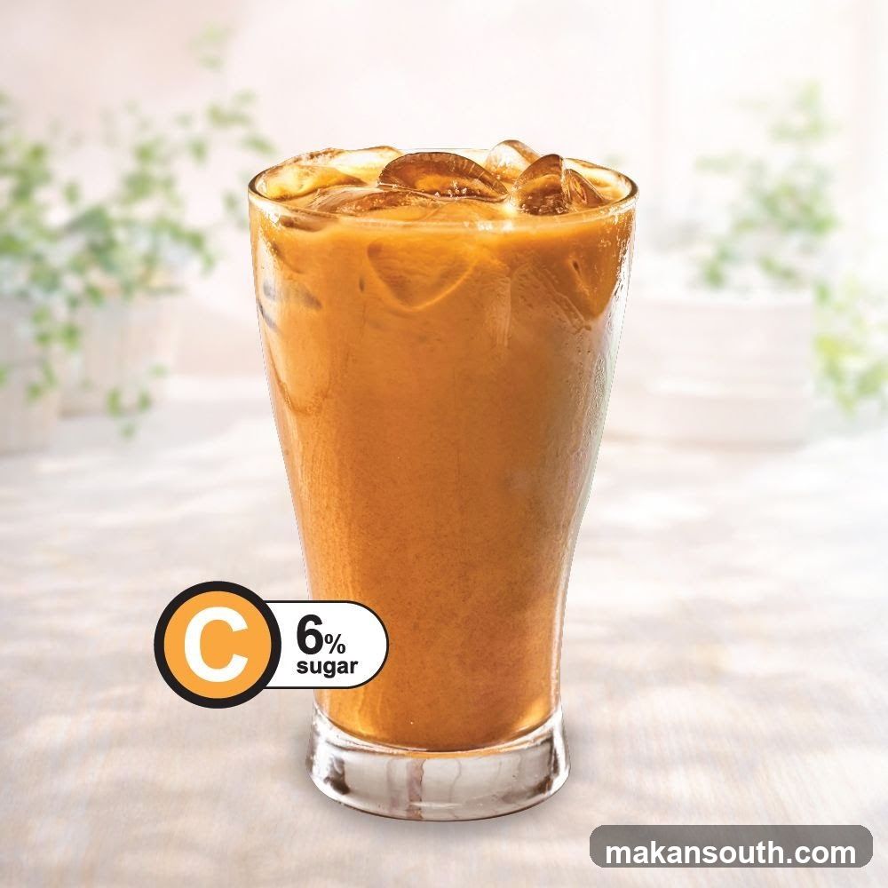 Iced Coffee with 6% Sugar
