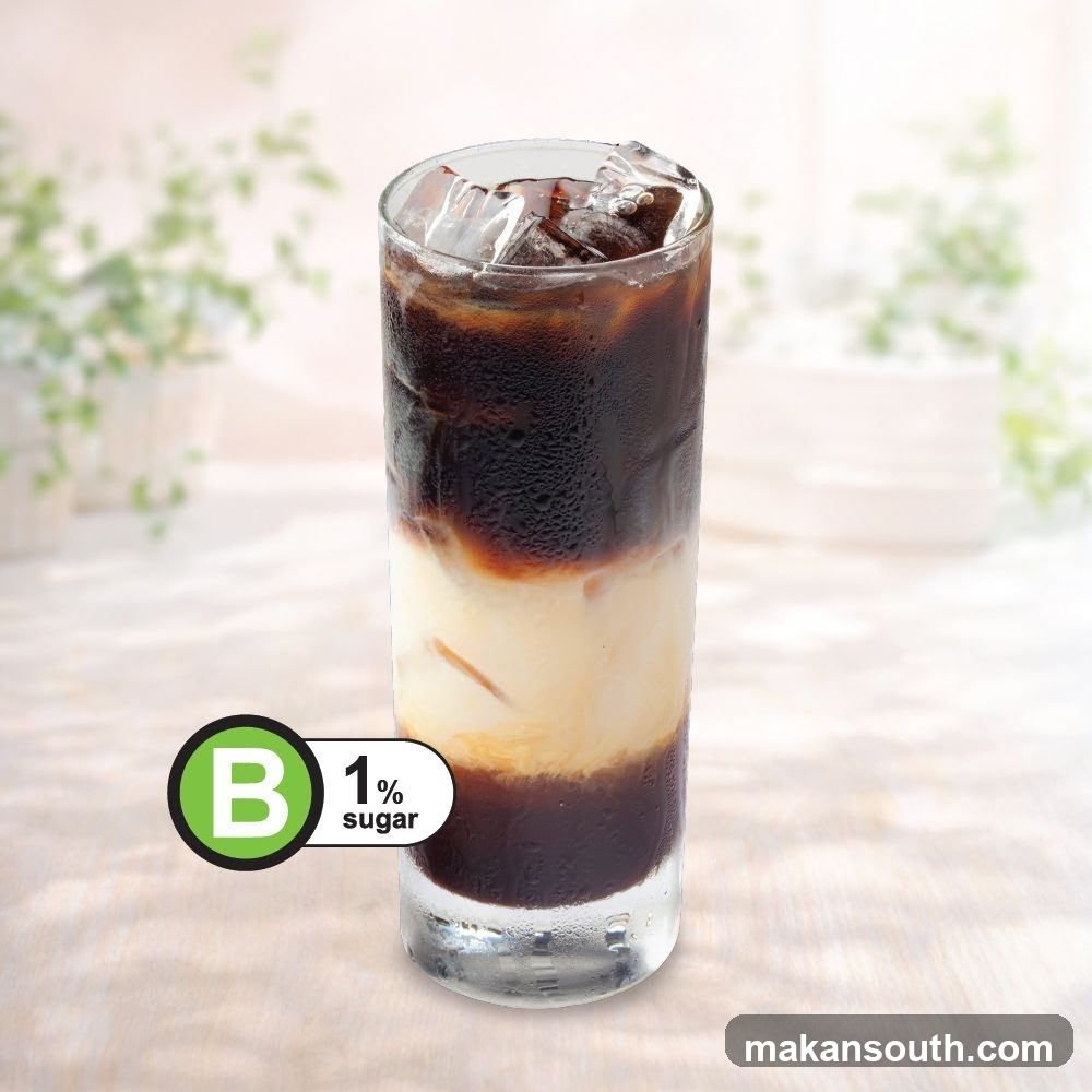 Iced Coffee with 1% Sugar