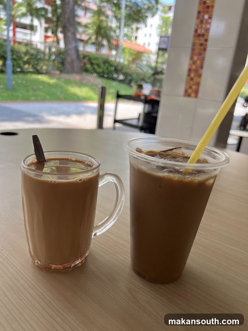 Two Iced Coffee Drinks