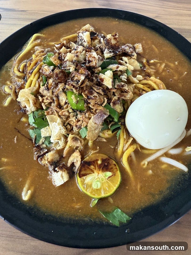 Noodle Soup with Egg and Lime