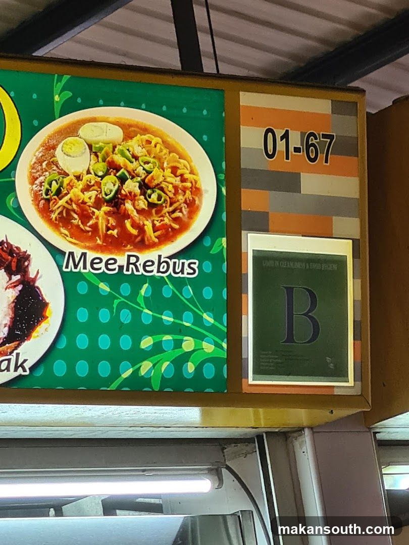 Food Stall Signage