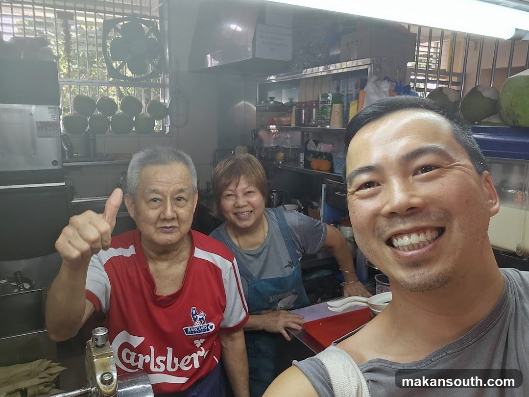 People in a food stall