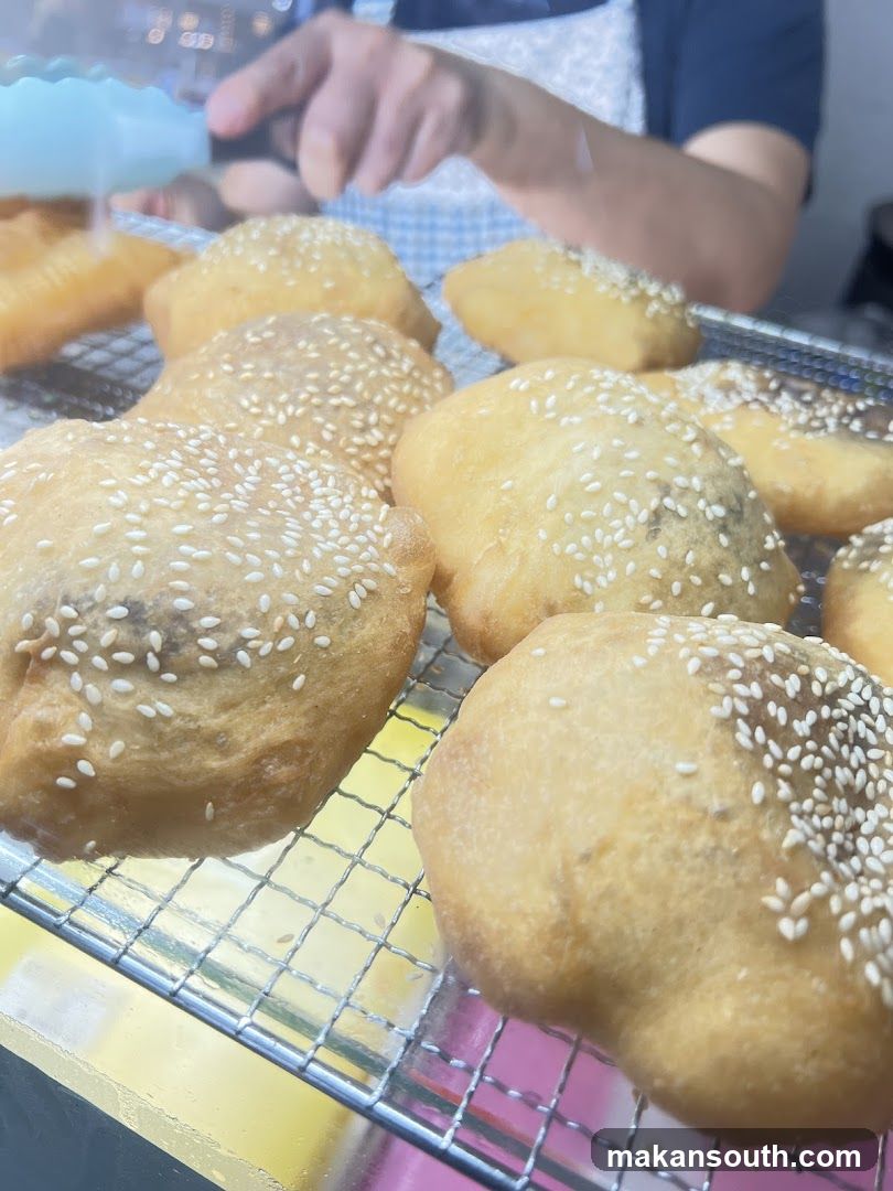 Fried Pastries with Sesame Seeds