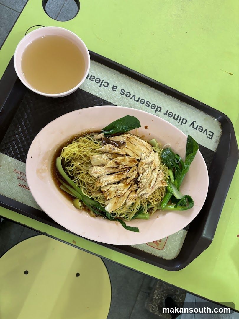 Chicken Noodles with Broth