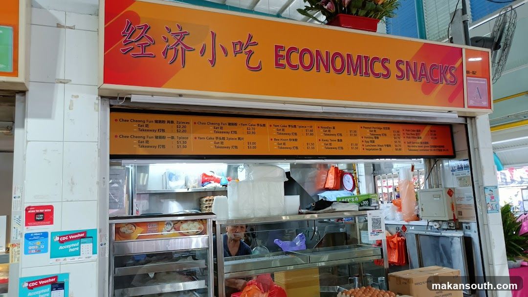 ECONOMICS SNACKS Menu