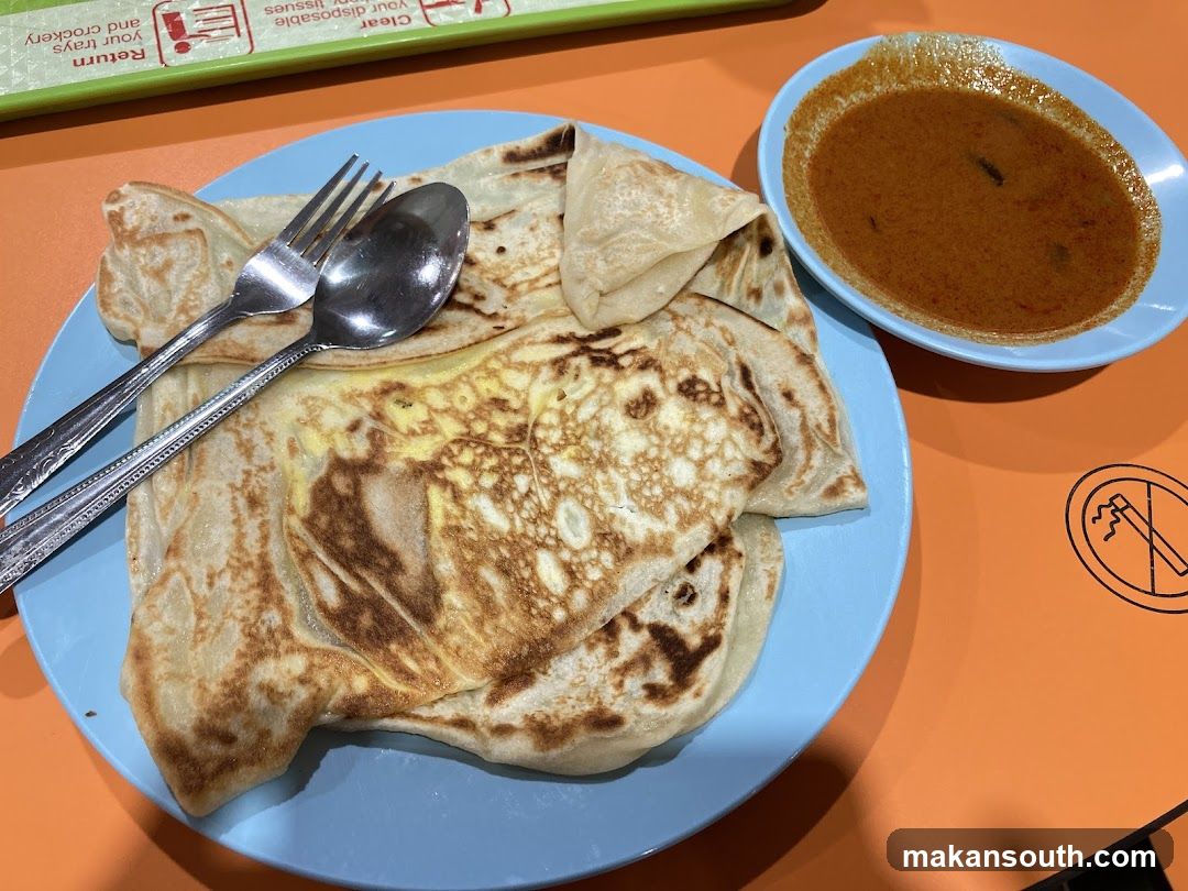 Roti Canai with Curry
