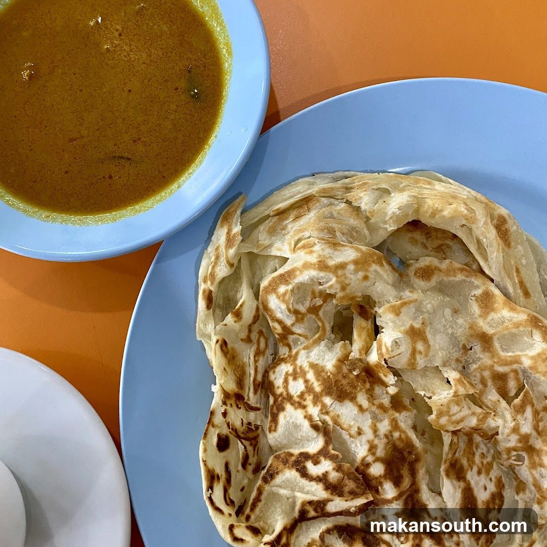 Roti Canai with Curry
