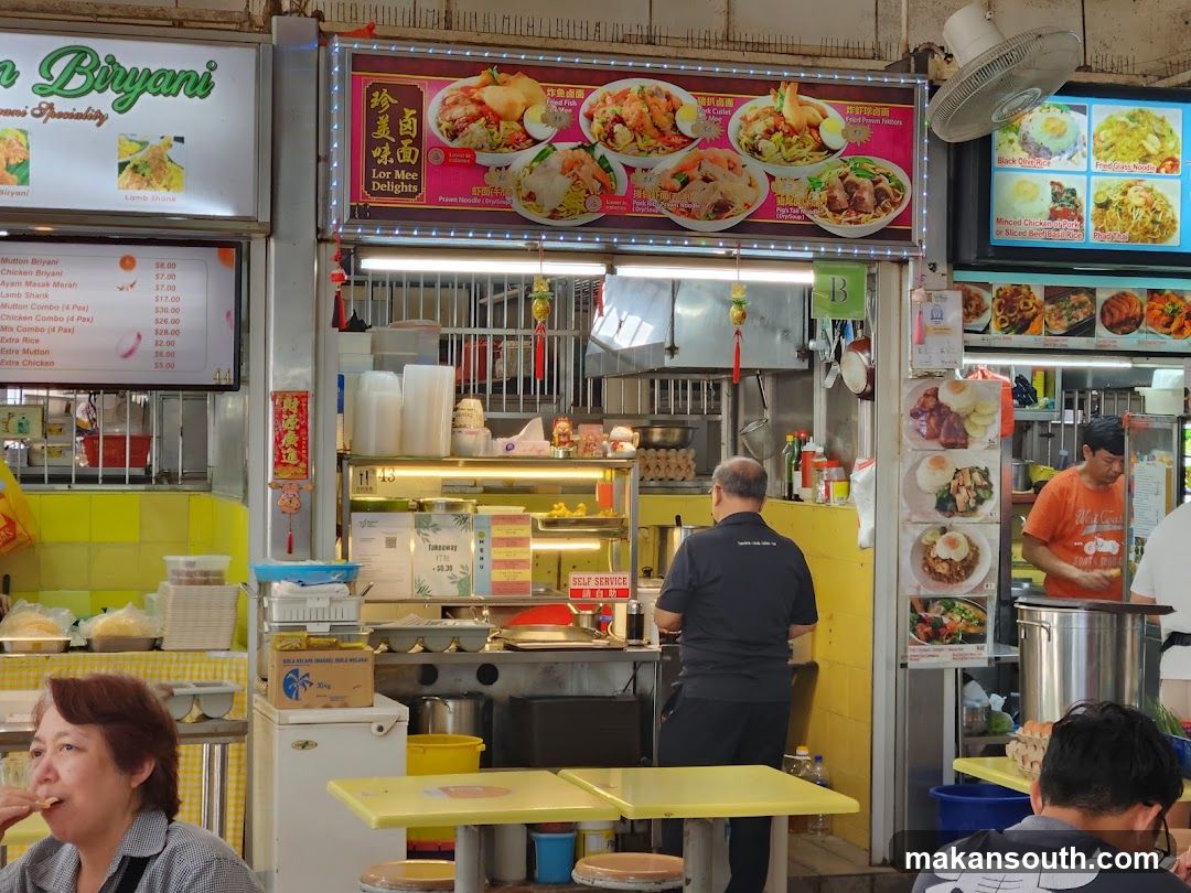 Food Stall with Menu