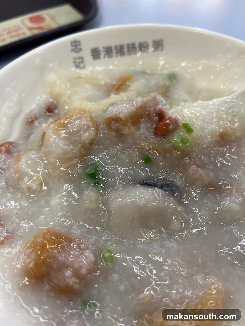 HK Style Chee Cheong Fun and Porridge
