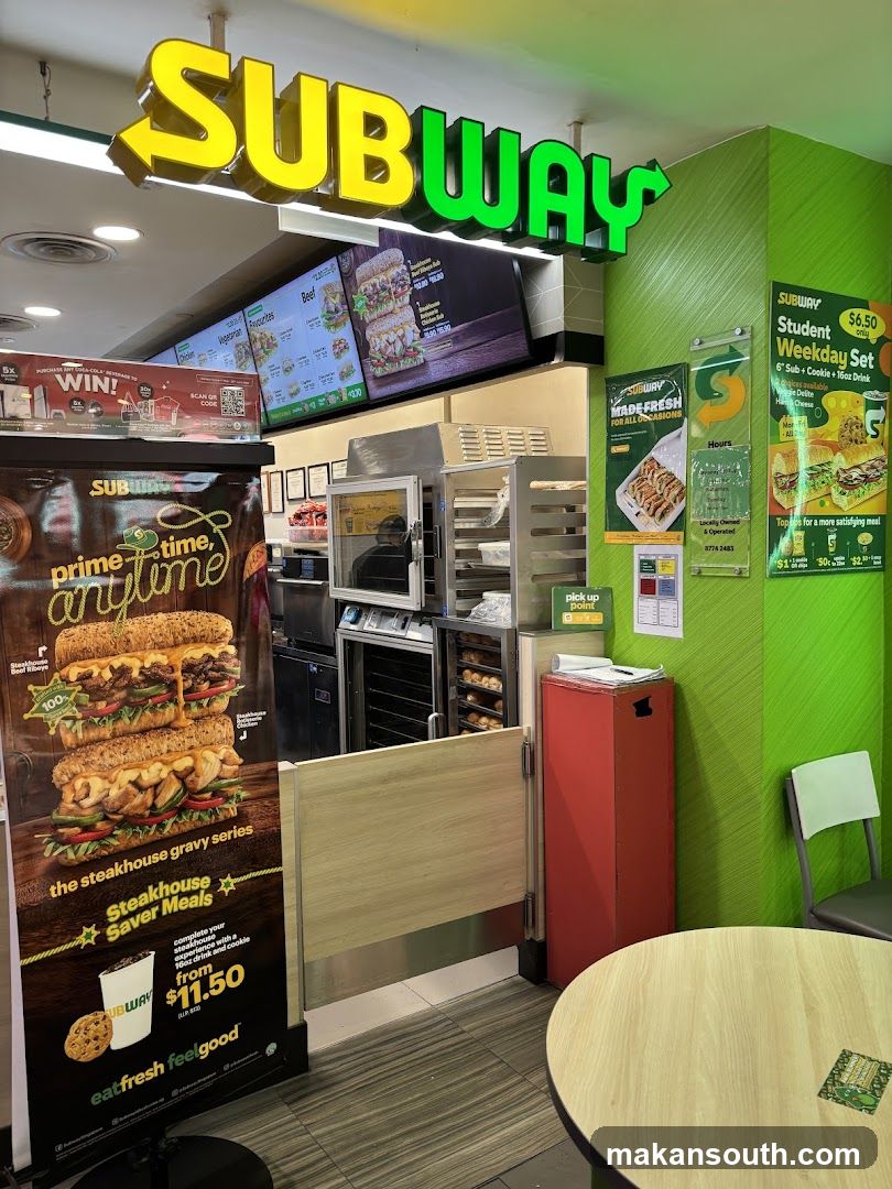Subway Restaurant