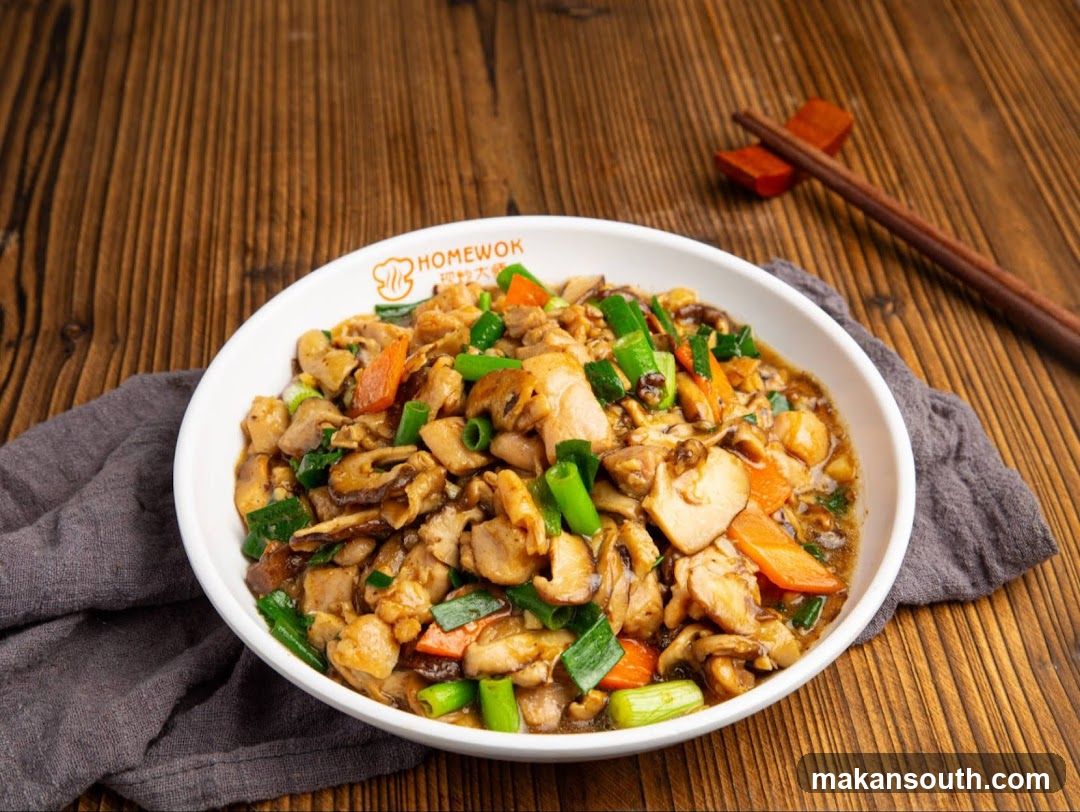 Chicken and Mushroom Stir-fry