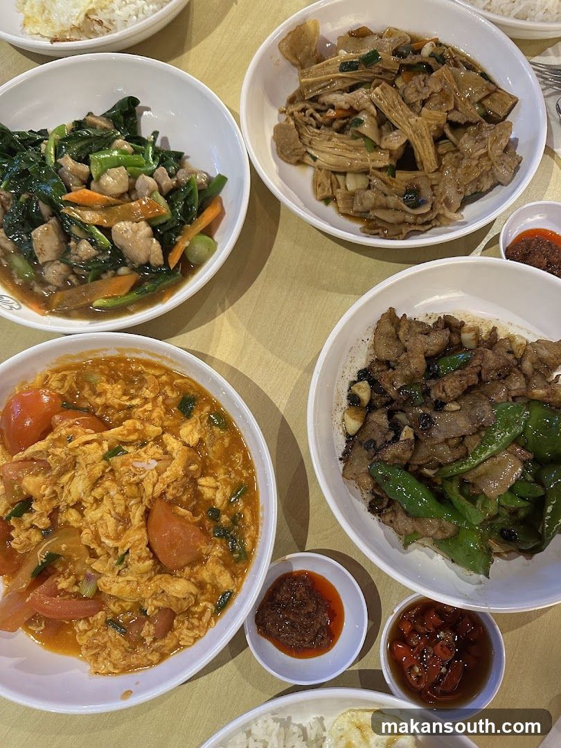 Assortment of Chinese Dishes