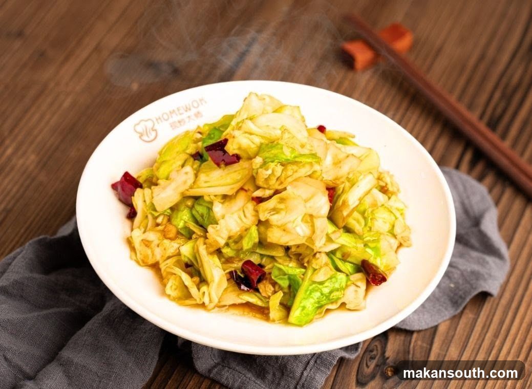 Stir-fried Cabbage with Chili