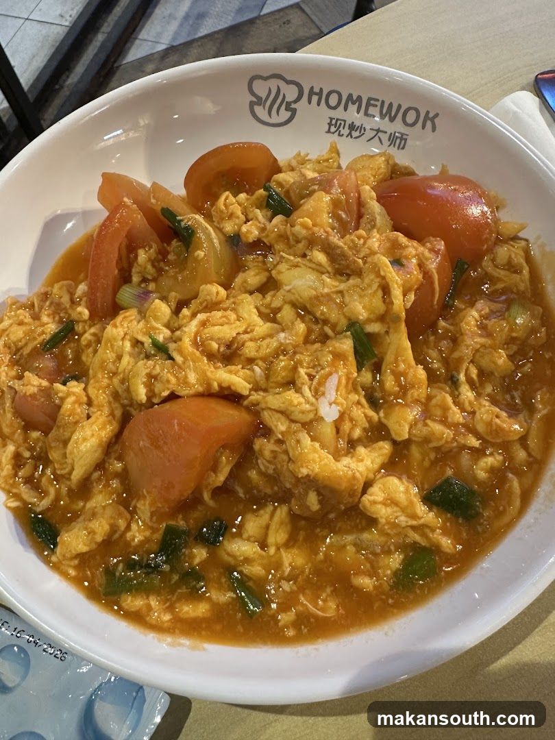 Scrambled Eggs with Tomatoes
