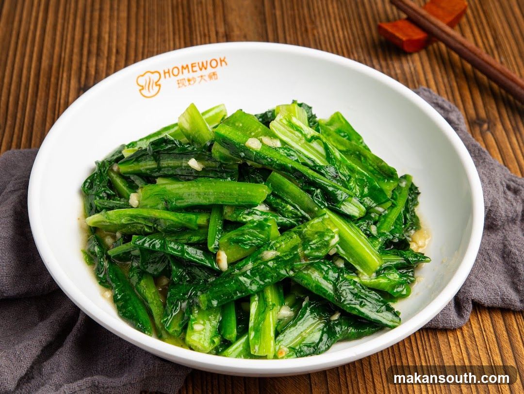 Stir-fried Greens with Garlic