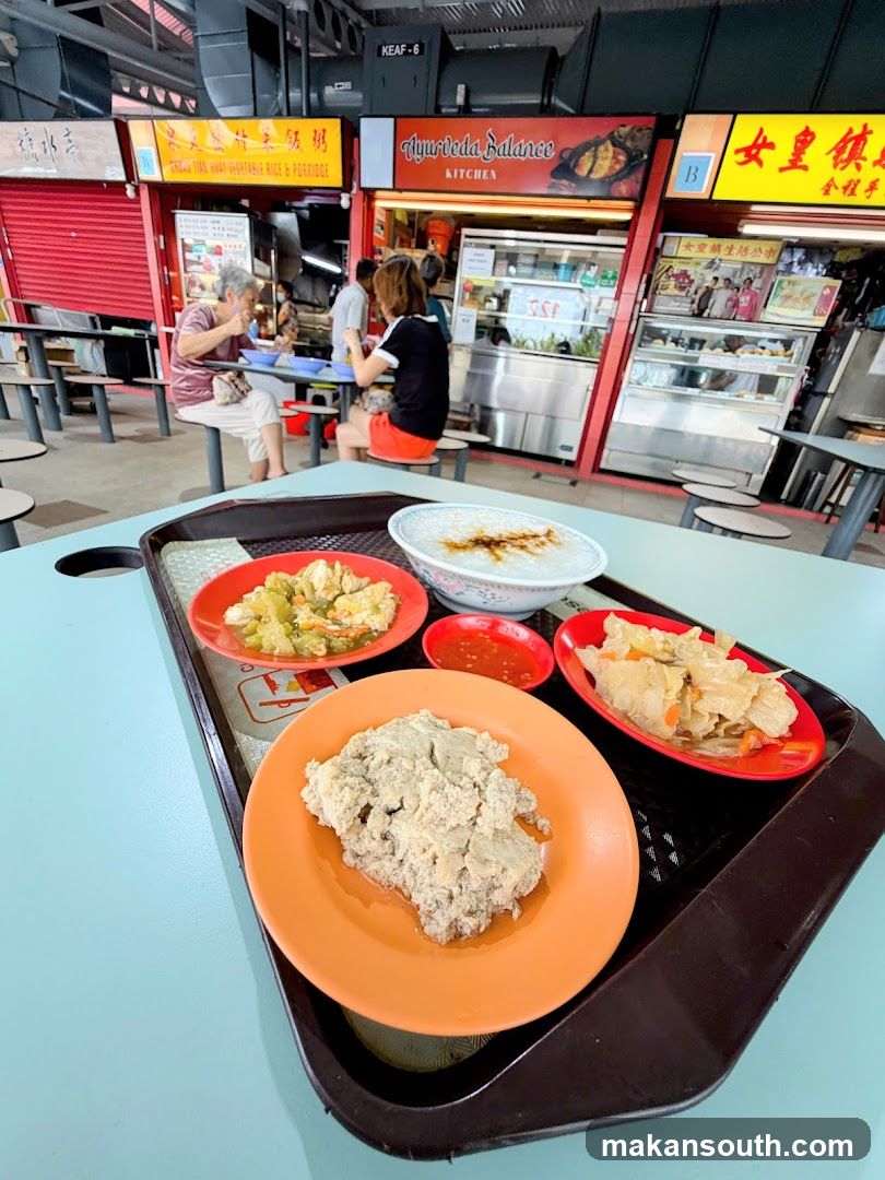 Food Tray at a Food Court