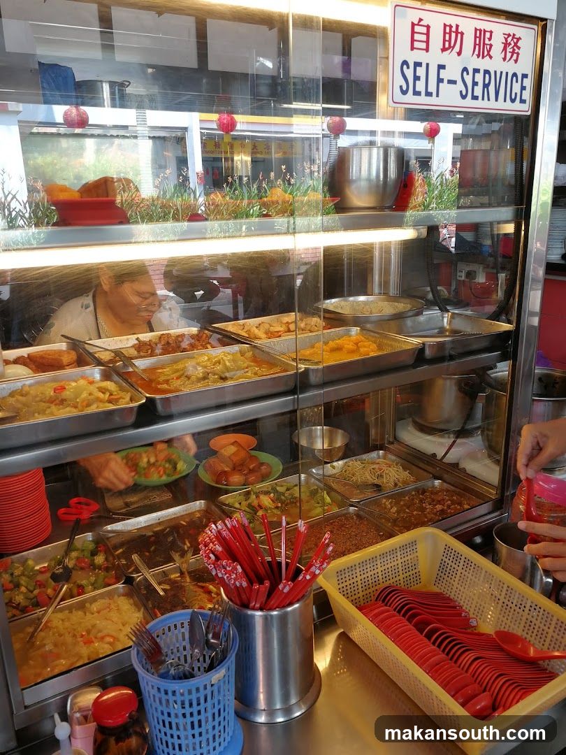 Self-Service Food Display