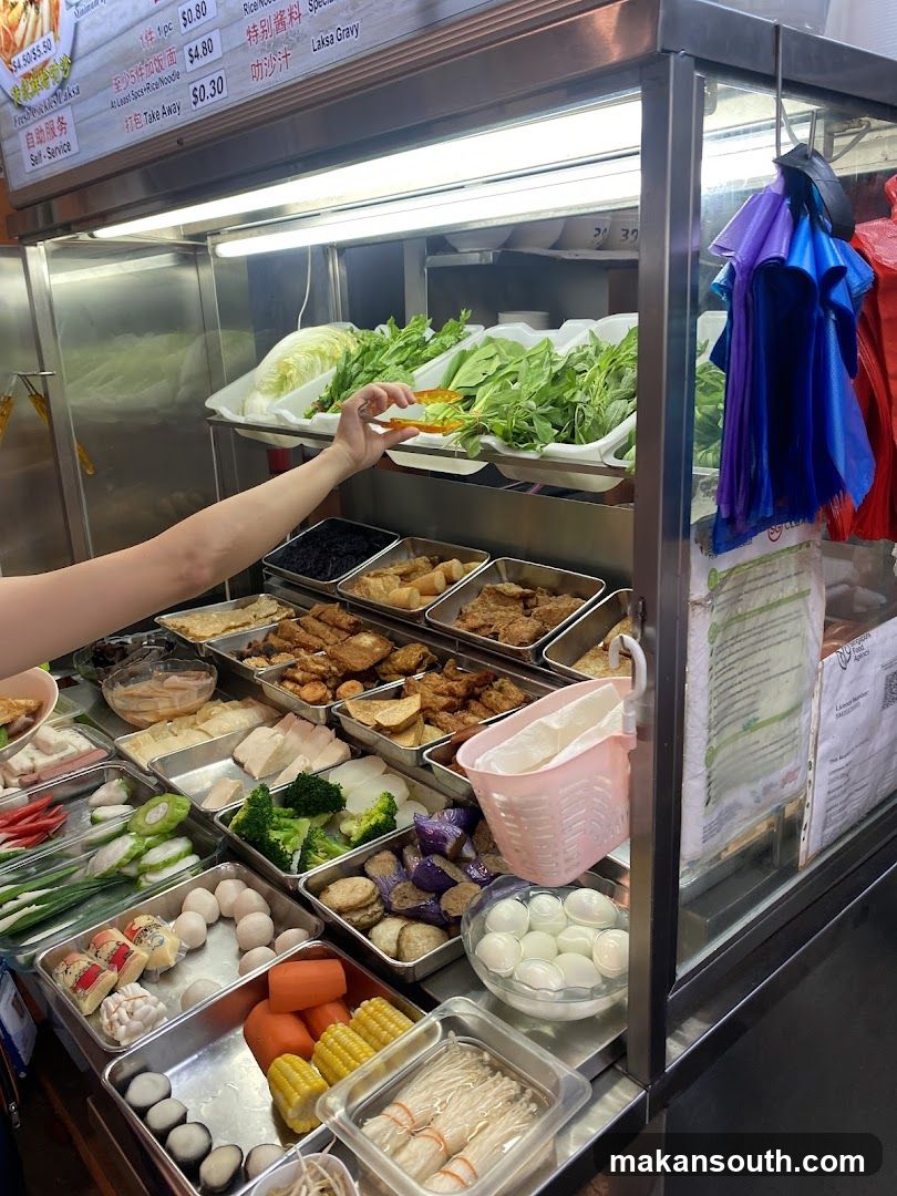 Food Stall Display