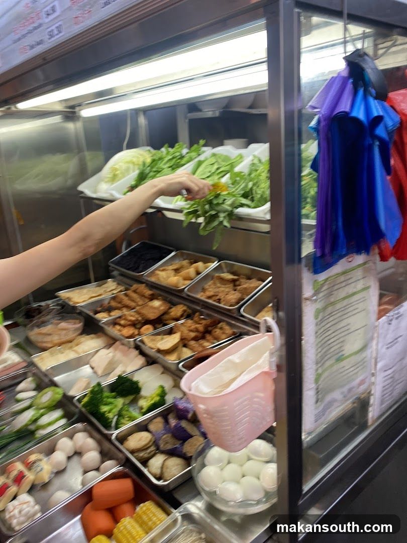 Food Stall Display