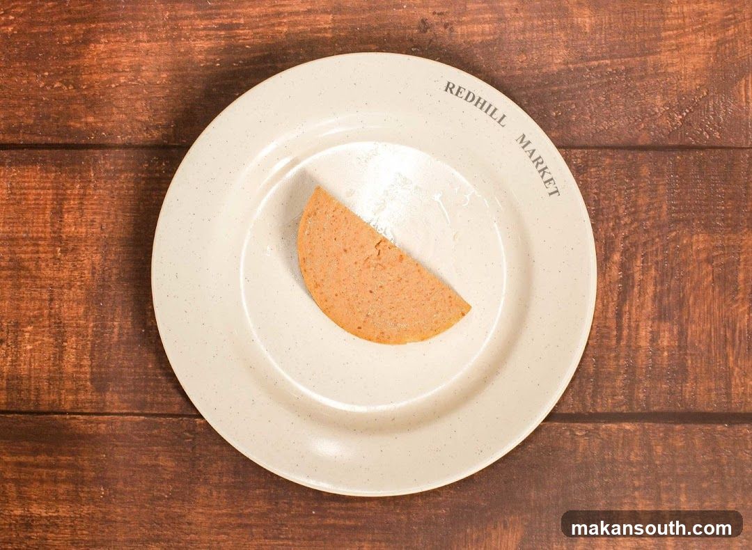 Slice of Bologna on a Plate