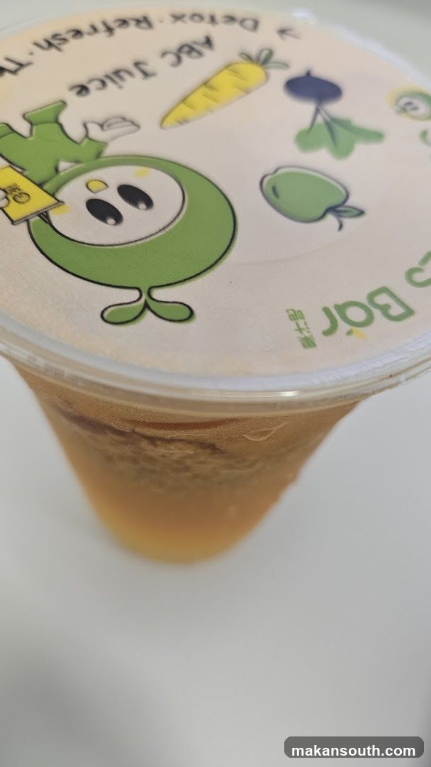 Juice Drink with Cartoon Lid