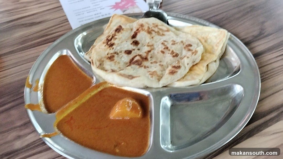Roti Canai with Curry