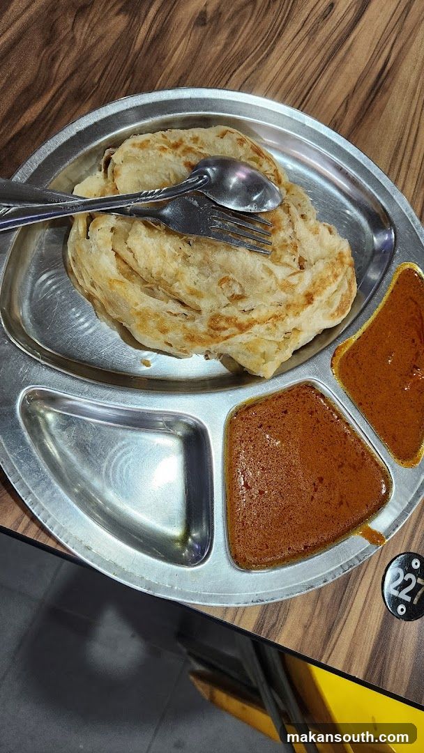 Roti Canai with Curry