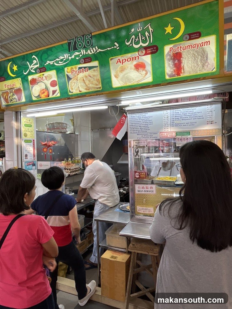 Food Stall Menu and Food Preparation