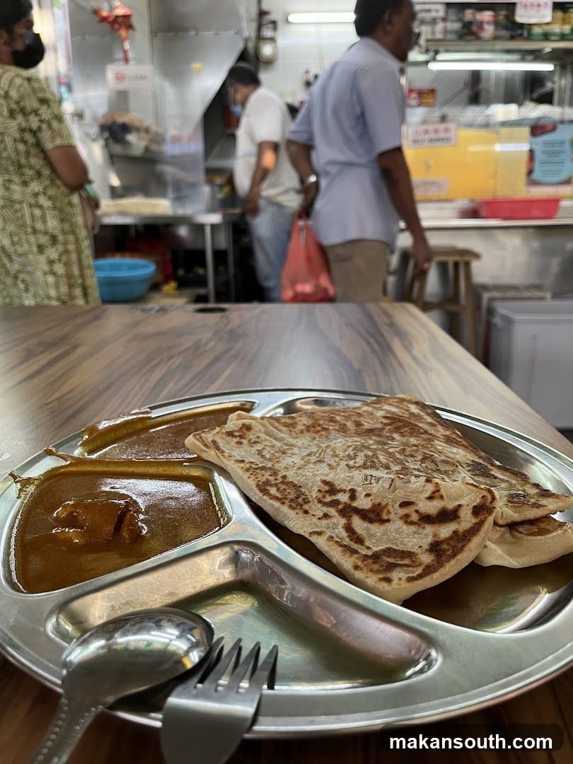 Roti Canai with Curry