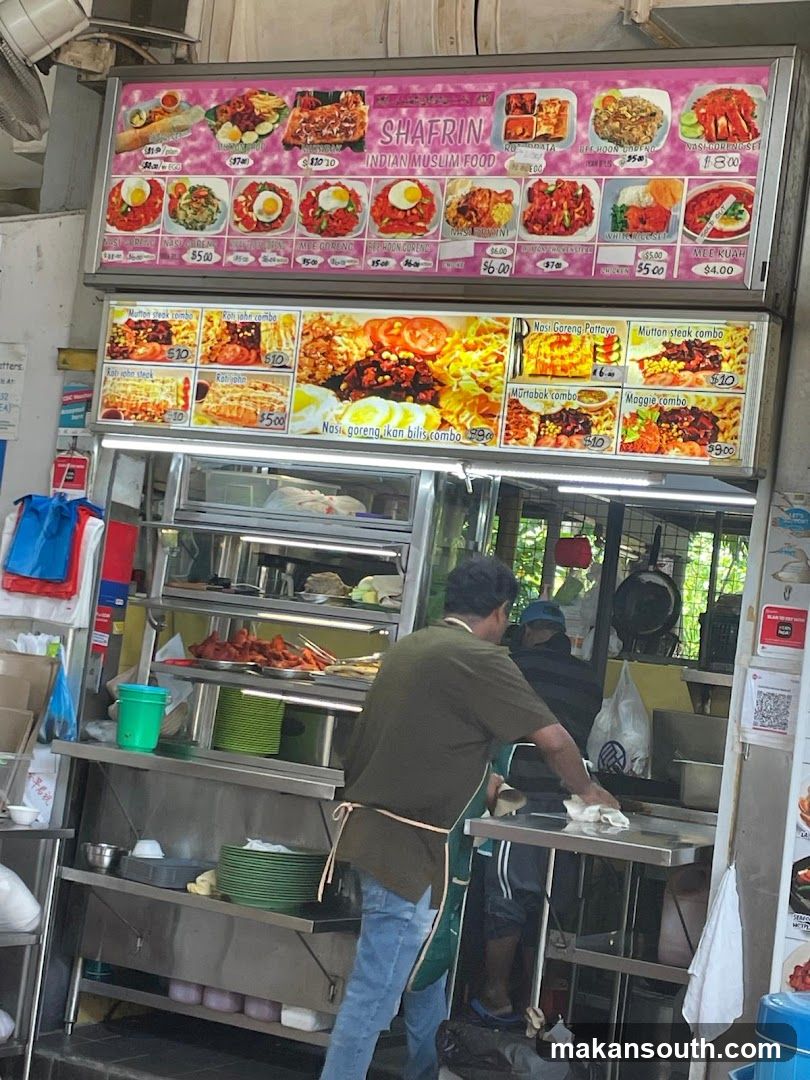Shafrin Indian Muslim Food Menu