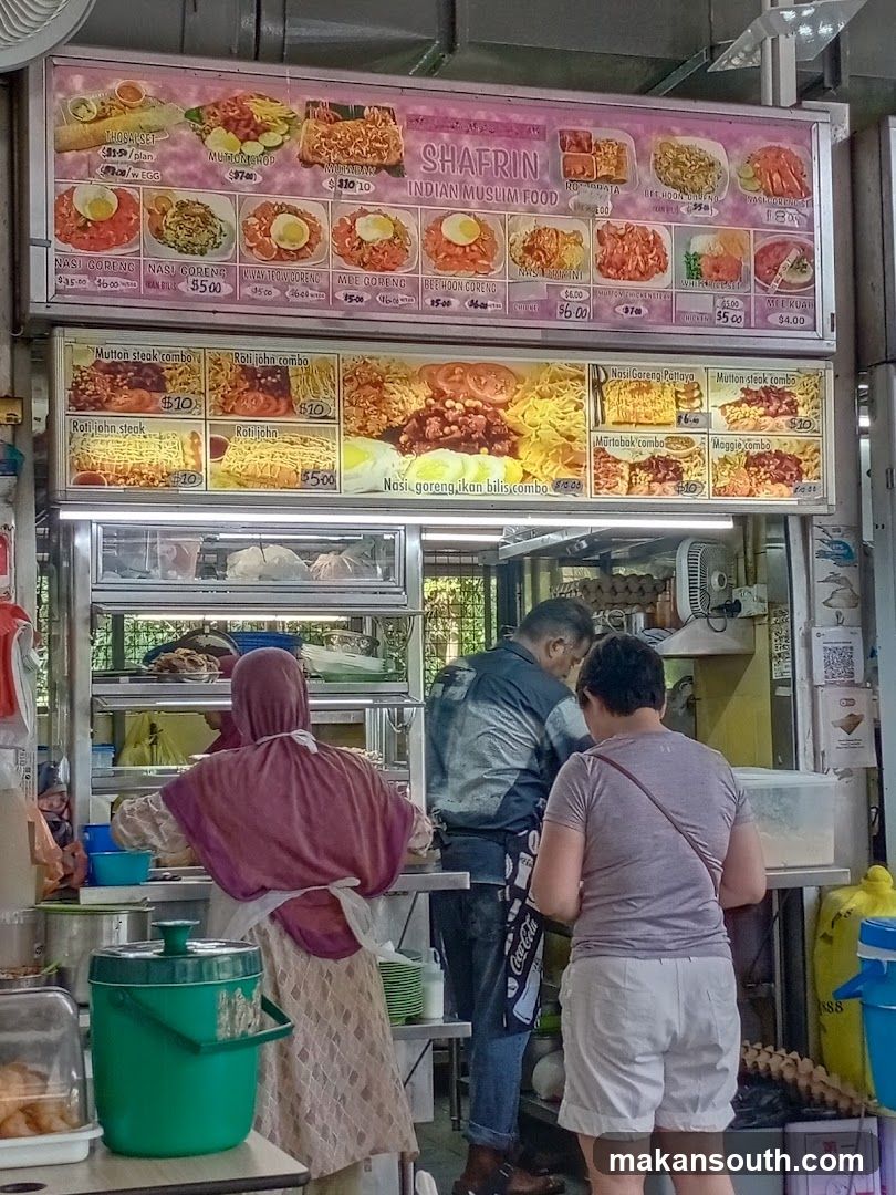 Shafrin Indian Muslim Food Menu
