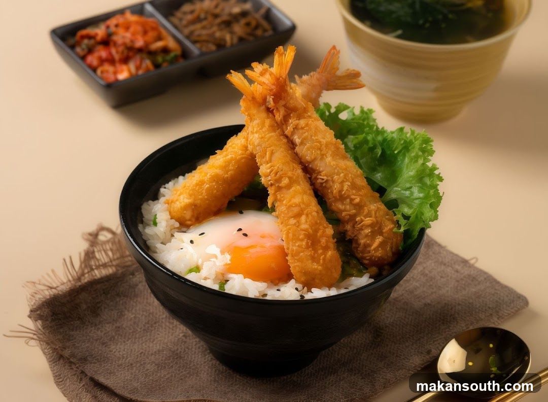 Shrimp Tempura Rice Bowl