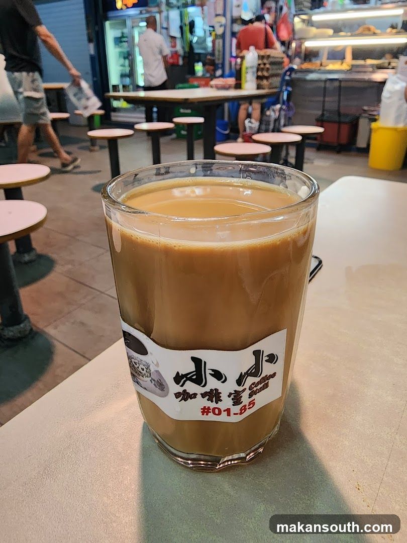 Coffee Drink with Sticker