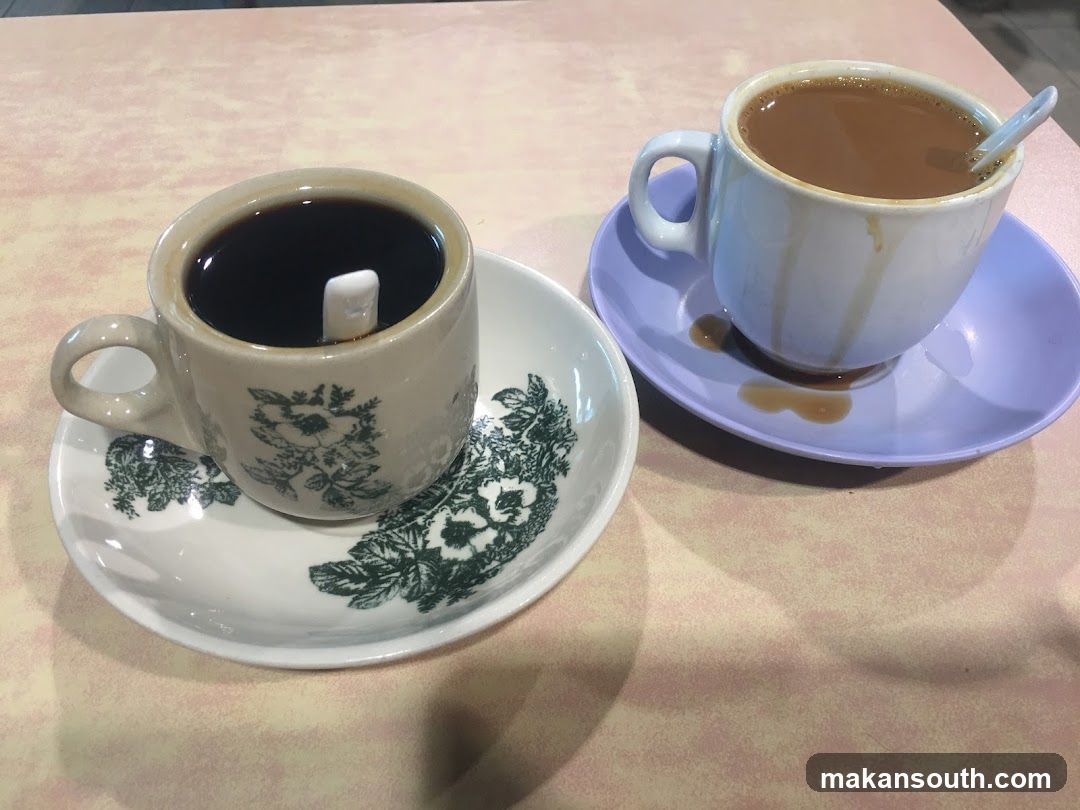 Two cups of coffee
