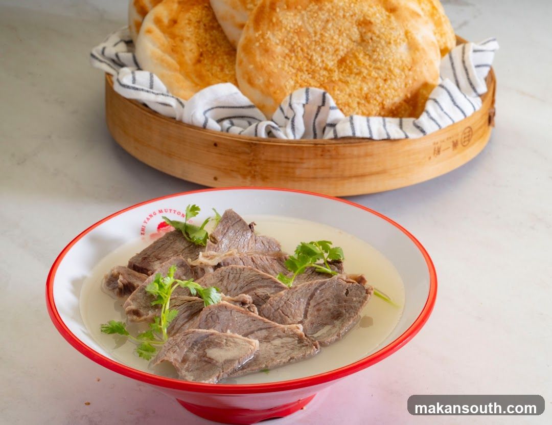 Beef Soup with Buns