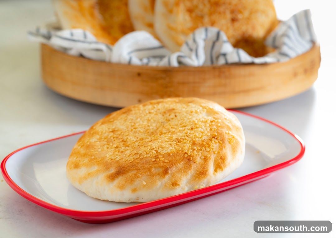 Sesame Seed Flatbreads