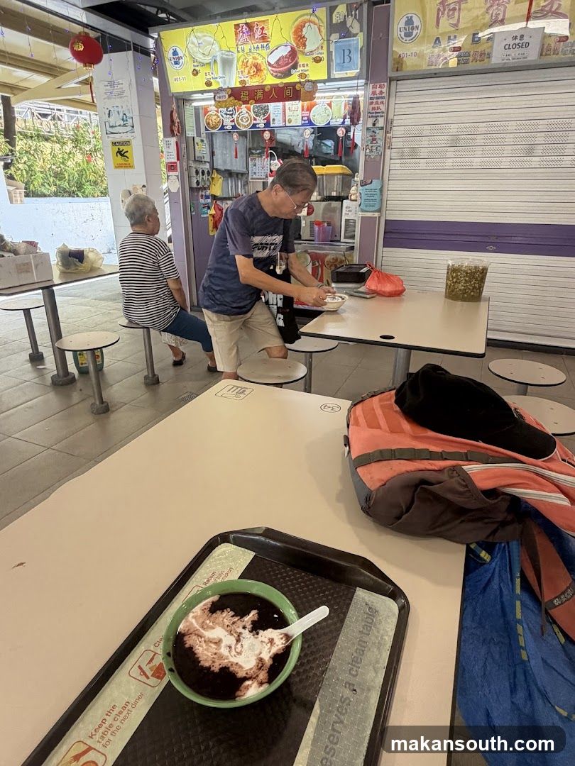 Dessert Stall at a Food Court
