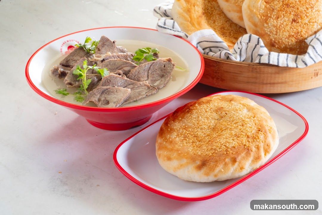 Beef Soup with Flatbread