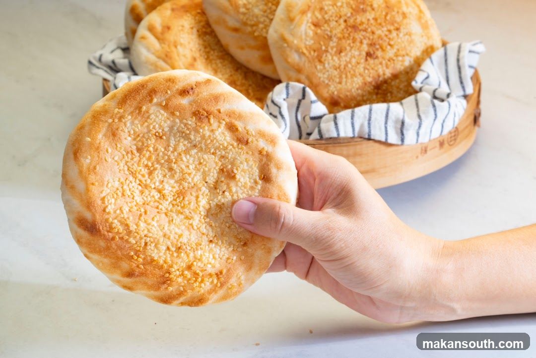 Sesame Flatbreads