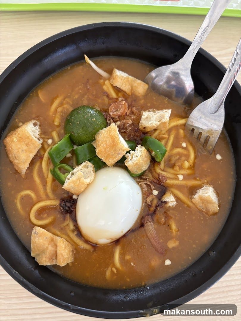 Noodle Soup with Egg and Tofu