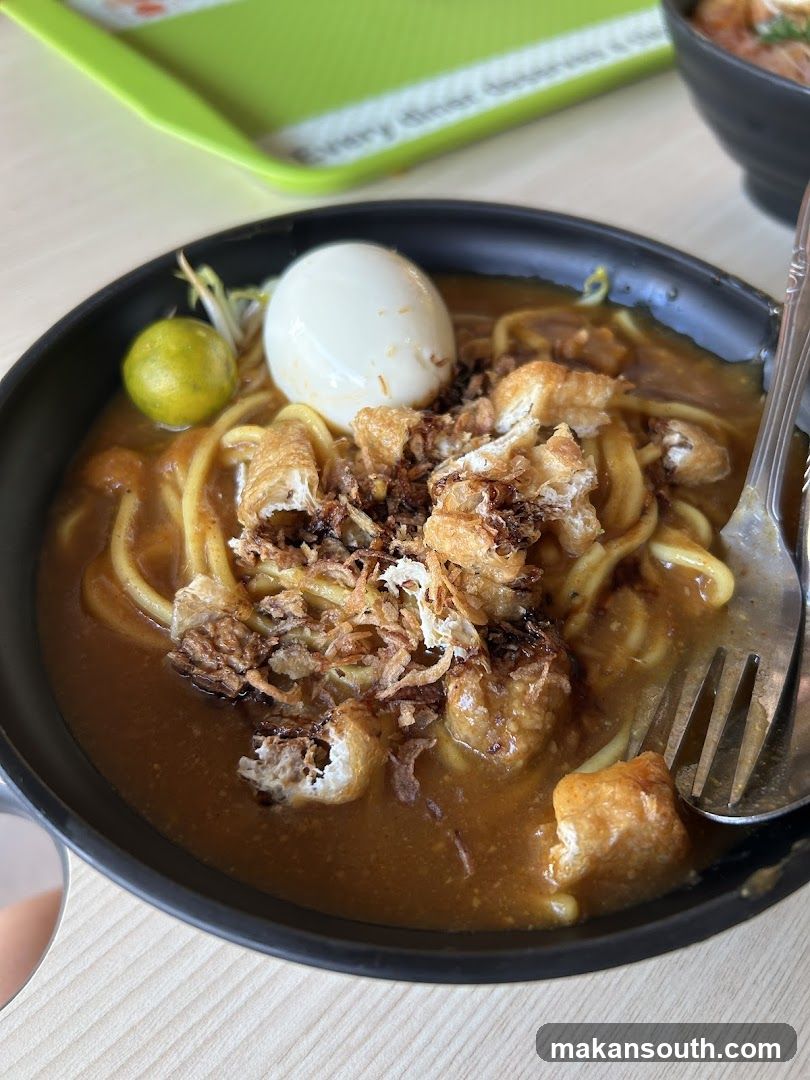 Noodle Soup with Egg and Tofu