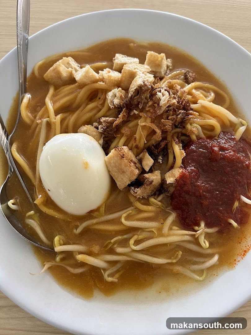 Noodle Soup with Egg and Chili Paste