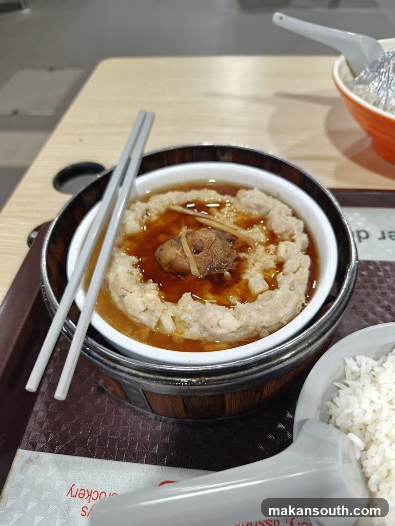 Steamed Pork with Ginger and Soy Sauce