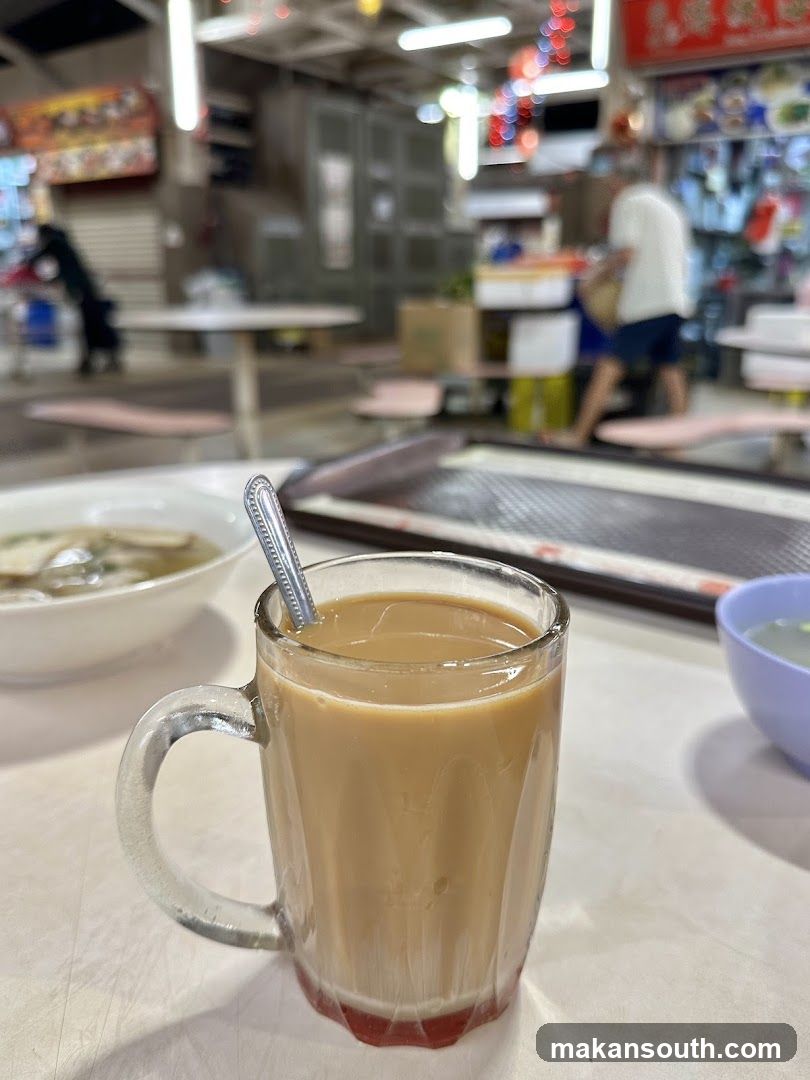 Coffee and Food at a Hawker Centre