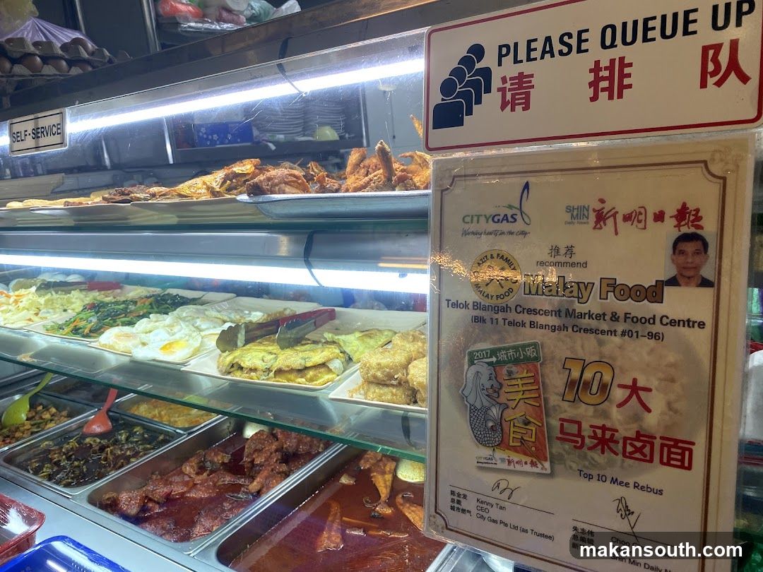 Malay Food Stall Display